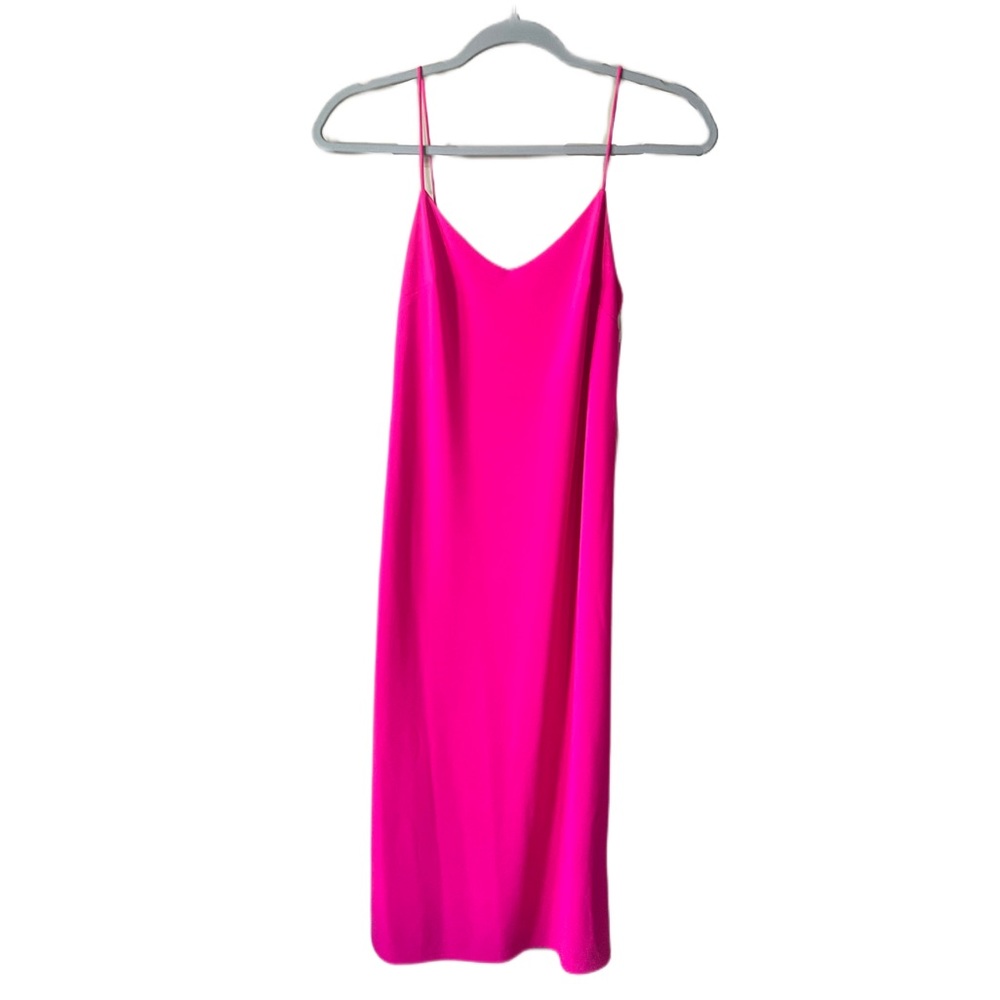 NWOT! EXPRESS Fuchsia Pink MIDI Dress